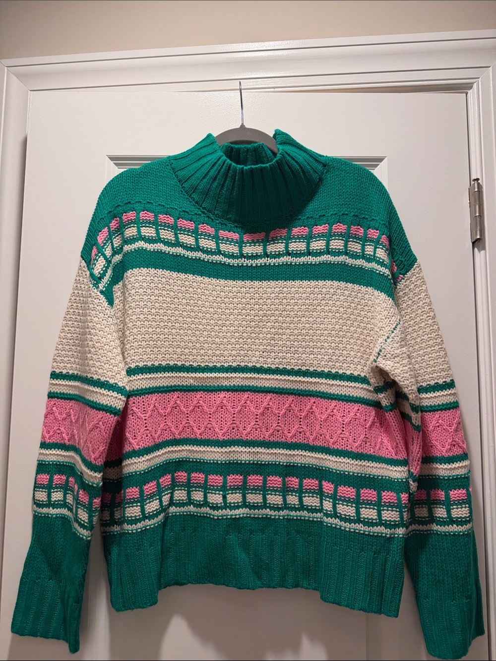 & MERCI MOCK NECK SWEATER